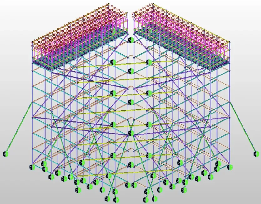 脚手架内架不能与外架相连 那外架能和内架相连吗 依据是什么？