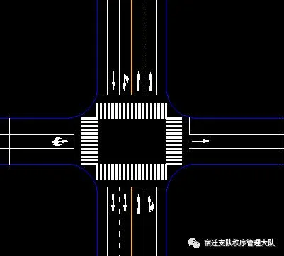 CAD教程 | 如何在CAD上绘制道路交叉口？
