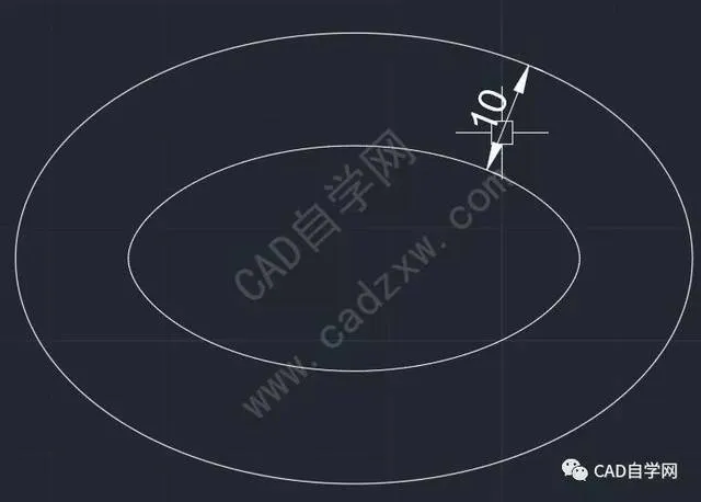 CAD教程 | 如何使用CAD2023以圆心方式创建椭圆