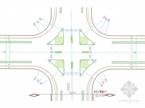 CAD教程 | 如何在CAD上绘制道路交叉口？