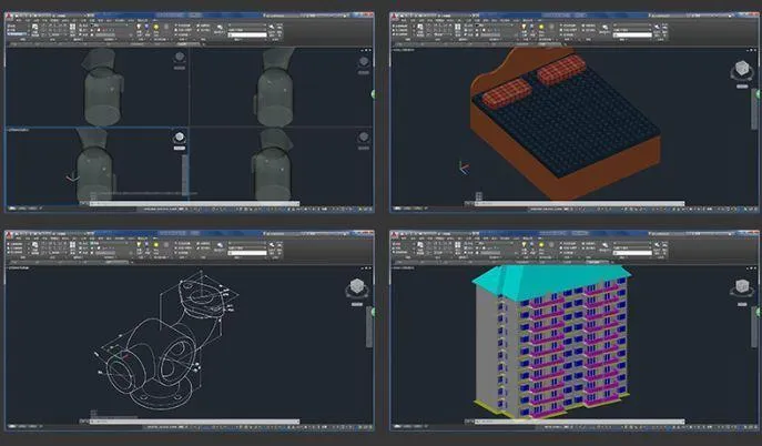 CAD教程 | CAD技术在绘制三维建筑模型方面的应用方法有哪些？