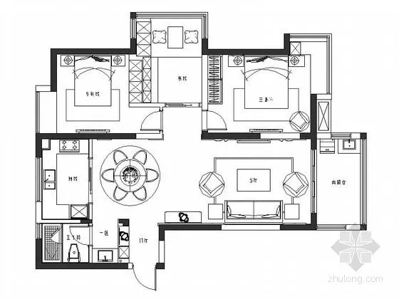 CAD教程 | 如何利用CAD2010快速完成室内装饰设计
