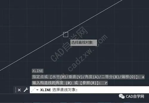 CAD教程 | 如何使用CAD绘制30度夹角线段