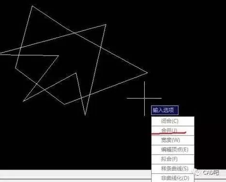 CAD教程 | 如何使用CAD将断开的线段合并为一条完整的线段