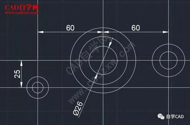 CAD教程 | 如何使用CAD绘制边长为30的正六边形