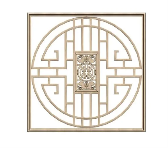 CAD教程 | 中式花窗是否适用于推拉窗设计？