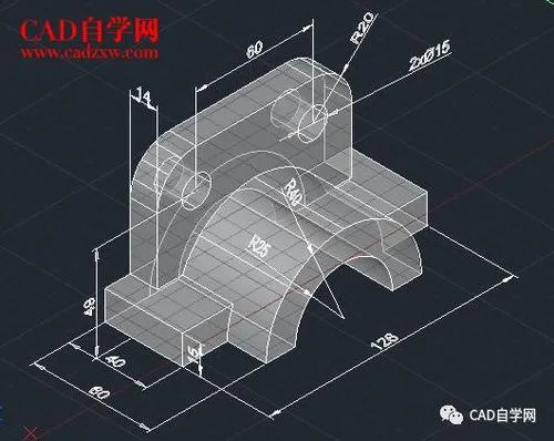 CAD教程 | CAD三维建模算法模板面积