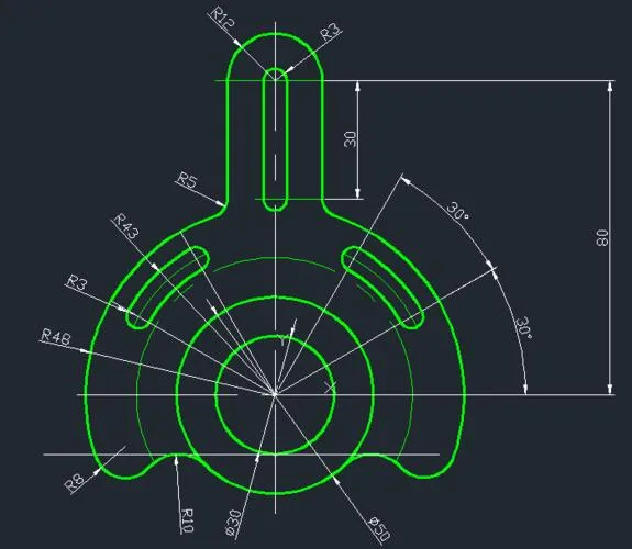 CAD教程 | 基本绘图过程：autocad