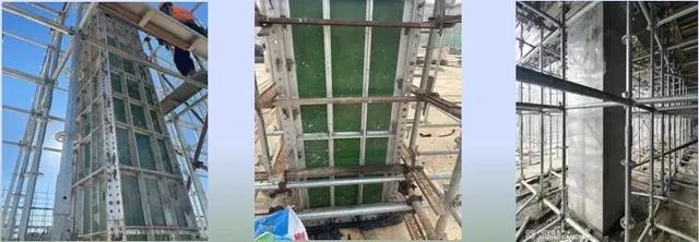 铝框木模+盘扣架系统:框剪结构施工新工法