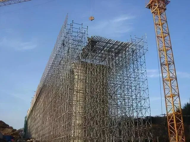 盘扣式脚手架做支架、外架都是一把好手