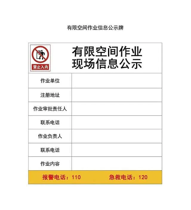 什么是有限空间作业？一文全弄懂