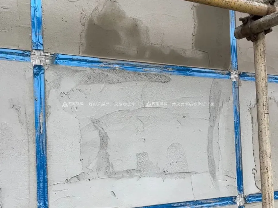水包砂这样施工 才能达到干挂石材的效果！