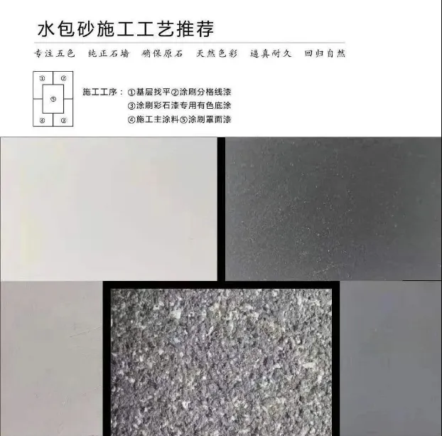 外墙水包砂施工详细步骤教程！