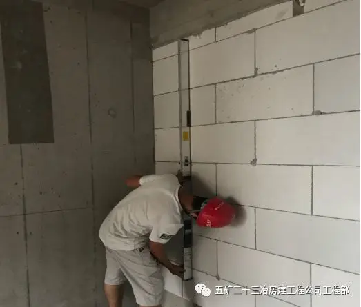 高层住宅铝合金模板加精确砌块薄抹灰施工工法