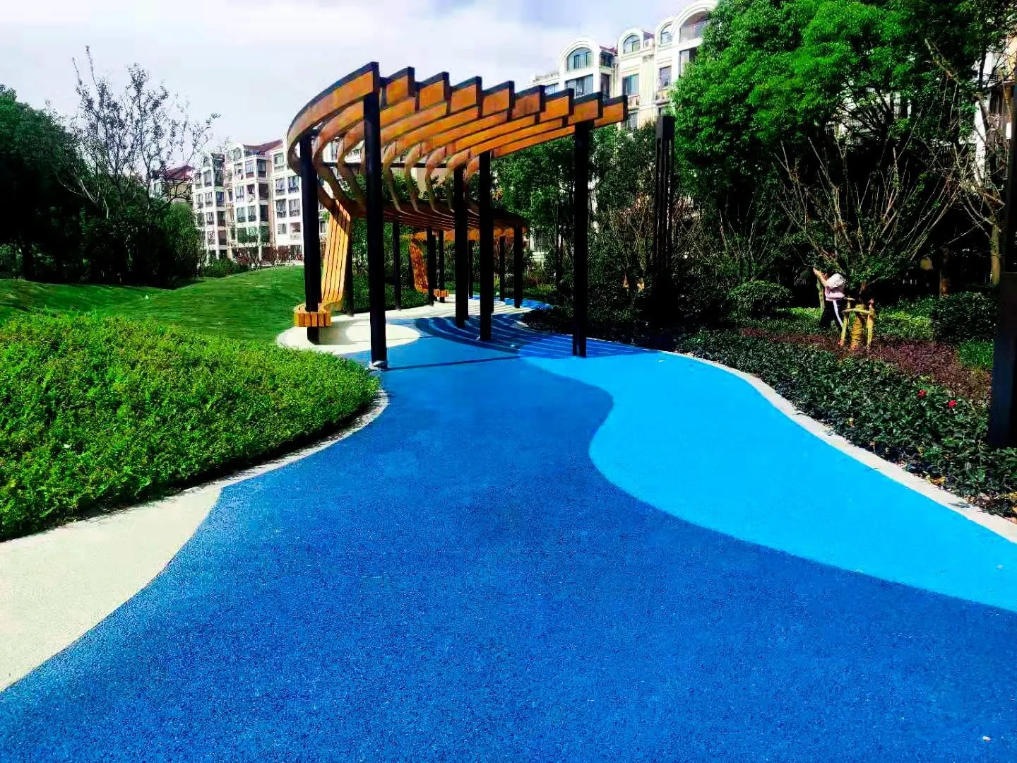 海绵城市 透水混凝土地坪面层颜色选择建议