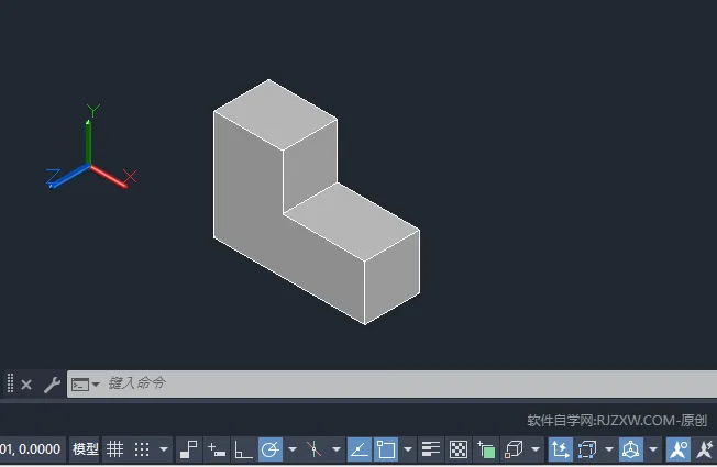 CAD2024三维实体如何带边缘着色显示？
