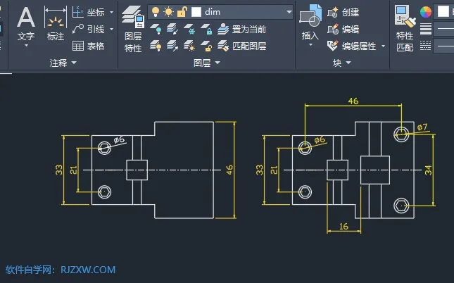 CAD2023如何匹配图层的对象