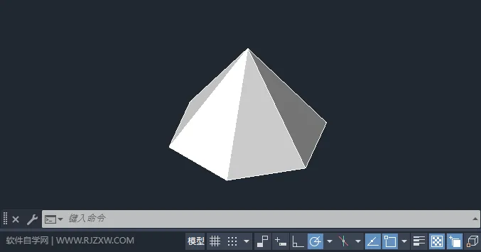 如何使用CAD2024的PYRAMID命令