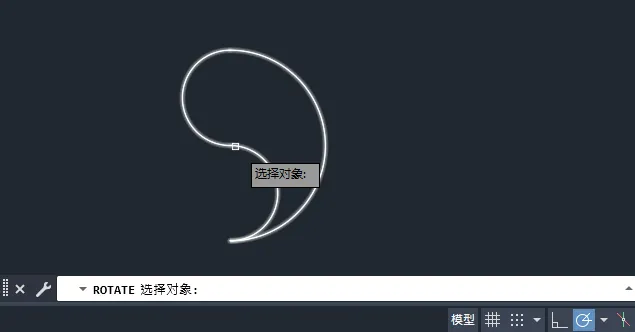第19课、如何用cad画一个太极图