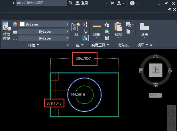 CAD2023怎么快速测量对象