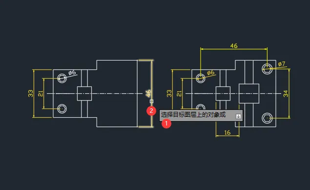 CAD2023如何匹配图层的对象