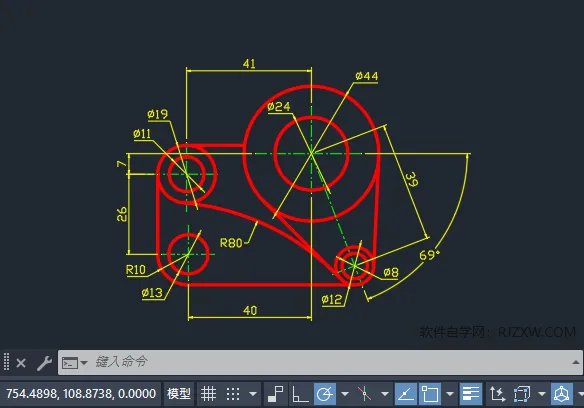 CAD2023如何解锁选定对象的图层