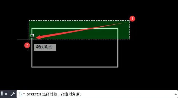 cad2020怎么画倾斜的矩形