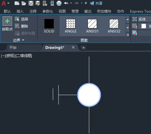 CAD怎么画延时自闭冲洗阀图形