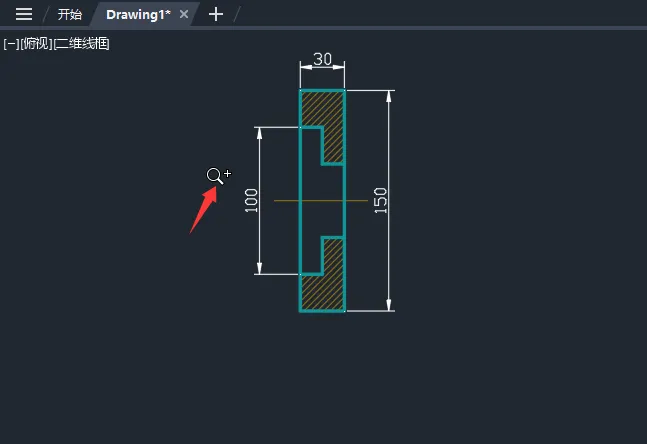 CAD2026的实时缩放怎么使用？