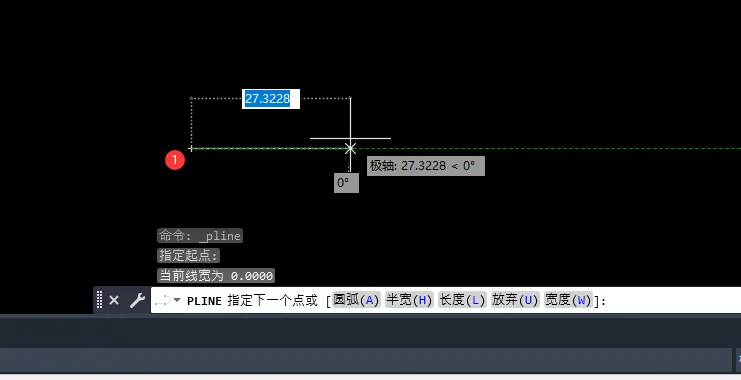 CAD2023多段线怎么设置线的宽度？
