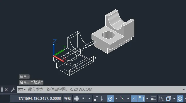 CAD2023提取三维实体所有边的方法