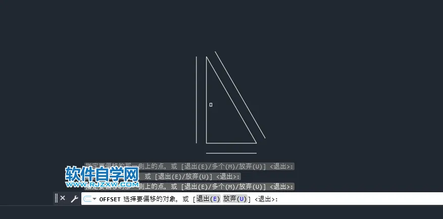 cad偏移距离不对