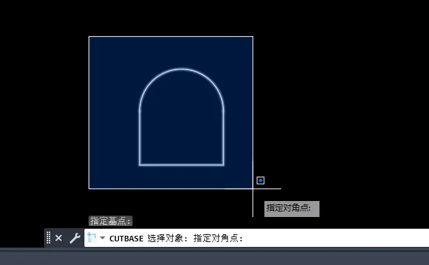 CAD2023带基点剪切的使用方法