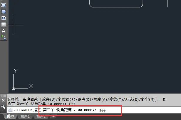 cad如何画倒角和圆角的方法