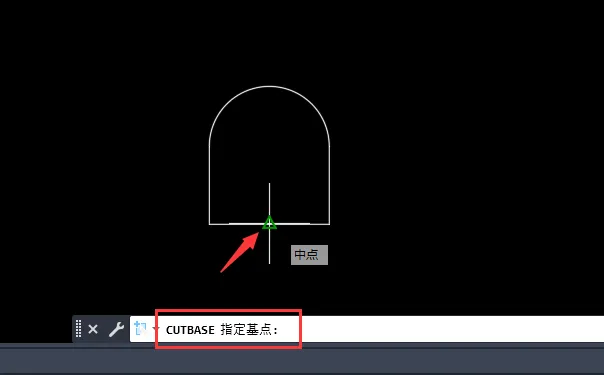 CAD2023带基点剪切的使用方法