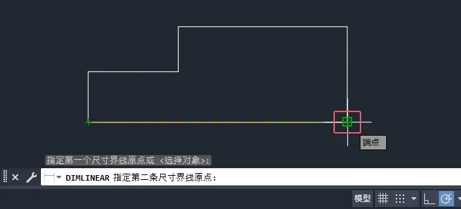 CAD2025软件如何给图形进行线性标注