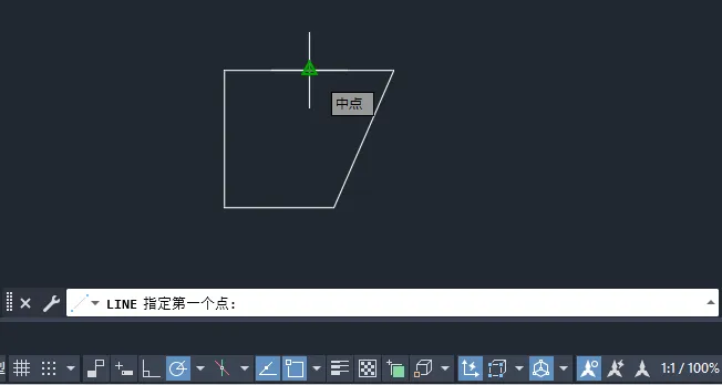 cad中点捕捉在哪里调详细教程