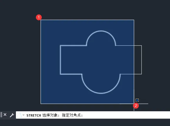 cad无法拉伸的原因
