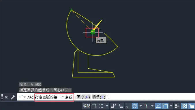 CAD2024的A命令怎么用