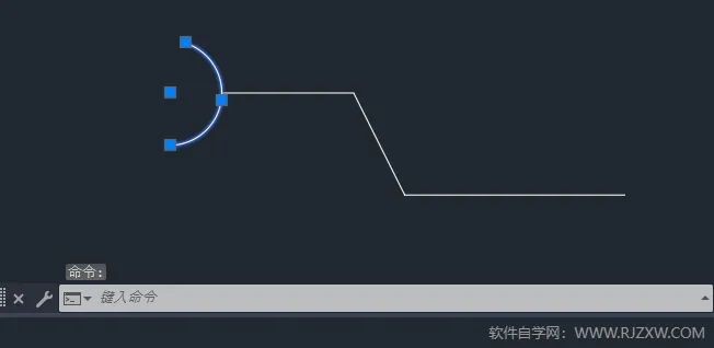 CAD2024绘制乙字管图标的方法