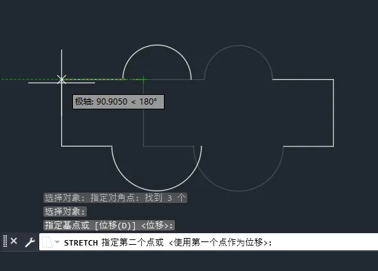 cad无法拉伸的原因
