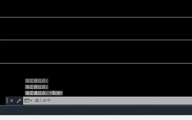 CAD2023怎么创建无限长的水平线