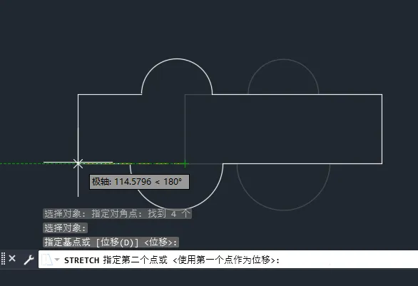 cad无法拉伸的原因