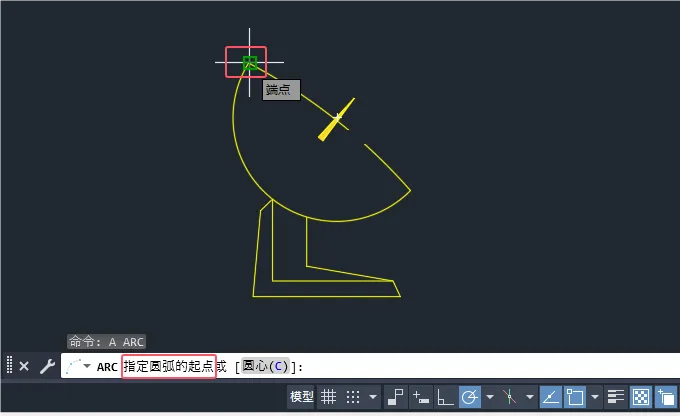 CAD2024的A命令怎么用