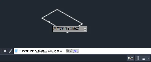 CAD2025如何拉伸实体