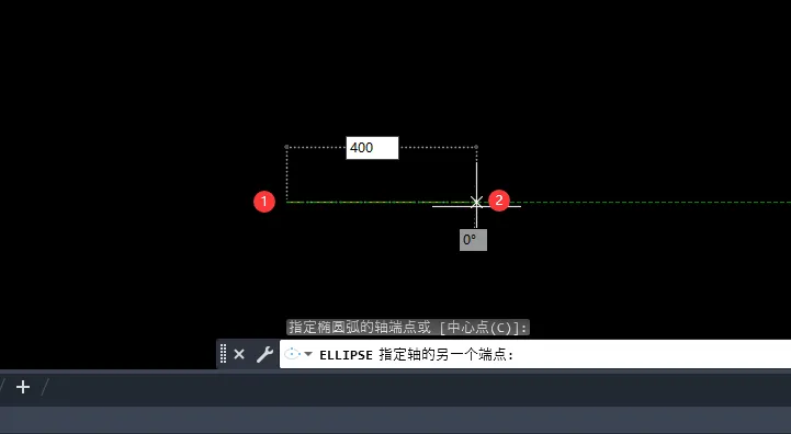 CAD2023软件里面怎么创建椭圆弧