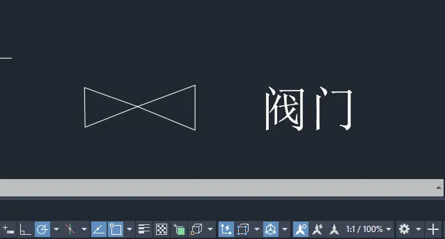 CAD2024绘制消防阀门图例的方法