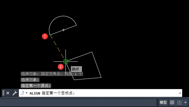 CAD2023怎么如何使用AL命令