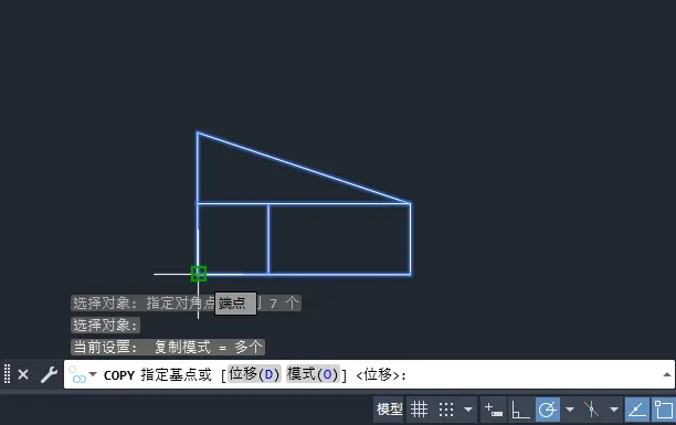 CAD中COPY命令怎么用