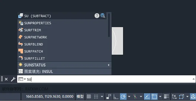 cad减去多余的面域详细介绍